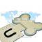 OEM Custom Stationery Sticky Notes With A Ruler Holder For School