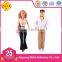 TOP SELLING DOLL DEFA 20973 Family dolls, 11.5 inch parents and 4 inch chirldren, travel theme dolls set for wholesale