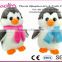 2016 New design Cute Fashion Customize High quality Toys and Holiday gifts toys Wholesale Cheap Plush toys penguins