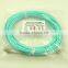 MPO OM3 fiber optic jumper/om4 mpo fiber jumper for telecommunication