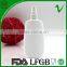 Cosmetic usage empty 120ml HDPE plastic bottle with sprayer