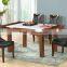 Modern artificial stone furniture two seater table and chair set