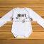 2016 High Quality Newest Style Baby Girl Romper Baby Winter Romper Valentine's Day
