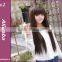 2015 Cosplay Party Long Straight Wigs Full dark brown Synthetic Hair Wig Fashion
