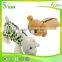 Plush pencil case kid plush bag custom printing pen bag
