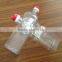 1.6L bottle square shape tinplate metal screw top tin bottle for cooking oil