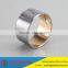 UF850 bimetal bush steel+bronze layer 0.3mm-0.6mm copper bushing oil groove bronze bush made in China bi metal bearing bushing