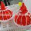 poultry pan feeding system