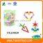 Plastic snowflake DIY building blocks toys new creative puzzle toys for kids