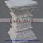 BEAUTIFUL ZIARAT WHITE MARBLE PEDESTALS