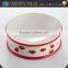 Two size ceramic with decals cat treats for home can customized design
