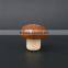 Custom Wooden Top With Synthestic Cork Wood Cork Stopper