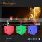 Colorful 40cm rechargable LED bluetooth cube Speaker
