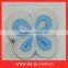 PE Mesh White Blue Butterfly Ball Bath Flower