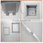 3 in 1 ww/nw/cw remote control Glass led panel light