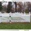 Fashion New Design High Quality Plastic/vinyl/pvc Scallop Picket Fence