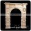 outdoor home decoration stone carving arch door marble frame with figure design