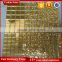 Popular wall covering starbright glass gold mosaic tile