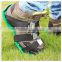 Lawn Aerator Sandals / Aerating Spikes Heavy Duty Spiked Shoes 3 Straps with Zinc Alloy Metal Buckles and Nails for Lawn Care