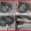 Customized paper fan with wood handle