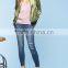 2016 factory price life bomber green printed smart ladies jacket