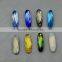 DZ-3014 long oval shaped jonquil color decorative crystal stone design for dress