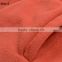 made in china alibaba plain orange long sleeves zipper-up polar fleece women's coat
