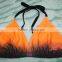 Hot sale womens swimwear custom design three-piece sexy bikini