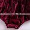 New Born Baby girl clothes Baby korean velvet long sleeve purple Baby Romper