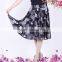 Latest Cheap Wholesale New Model Summer Old Women Short Flared Skirts