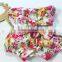 Boutique Harem Girls Short Flower High Waist Pants Baby Clothing Floral