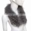 Myfur Wholesale Bi-colored Real Raccoon Fur Trim Collar for Winter Coats
