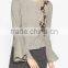 Runwaylover EY2381B New Design 2017 Ladies Fashion Falbala Embroidery T-Shirts