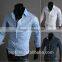 Competitive price promote customise top sale print pattern slim fit men's african shirt