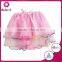 Popular Flower Printing Pink Tutu Skirt for girls fluffy prom dresses MPS1023