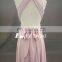 Hot Sale Sleeveless Chiffon Long Convertible Top Cheap Bridesmaid Dresses For Girls