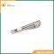 Shinny silver 6mm*55mm men tie clip for party elegance showing