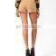 Satin Trimmed Trouser Shorts CSS0072