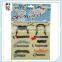12pcs Self Adhesive Funny Synthetic Party Fake Beard Mustache HPC-0300