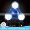 Funny metal led spinning top adult desk toy spinning top