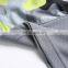 Dry fit breathable men gray color basketball jersey uniform set