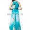 9026# New Style Chiffon Long Dress Summer Casual Beach Maxi Sundress Bohemian Dresses Women Plus Size Clothing