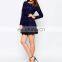 2015 summer hot European style long sleeve lace dress women