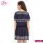 New Model Eco-Friendly 100% viscose Cotton Floral Dress For Ladies