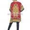 Goood Times Caftan Tunic polyester maxi poncho Women's Kaftan caftan Night wear Hippie Dress Kimono Satiny Silky Look Plus Size