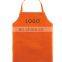 custom logo Printed Kitchen Cotton Cooking Apron