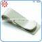Promotion gifts blank metal money clip with name laser