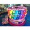 Zhongshan amusement rotary disco tagada mini Rainbow Rocking swing chair