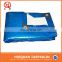 Blue Stripe Tarp Polypropylene Fabric Roll waterproof UV resistant