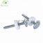 Pressure mounted gate Metal door and stairs baby safety gate